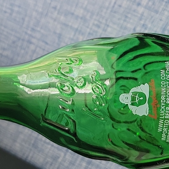 Lucky Buddha Beer Bottle.  Features Laughing Buddha. - Picture 8 of 16